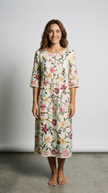 Selene | Floral Print Casual Dress