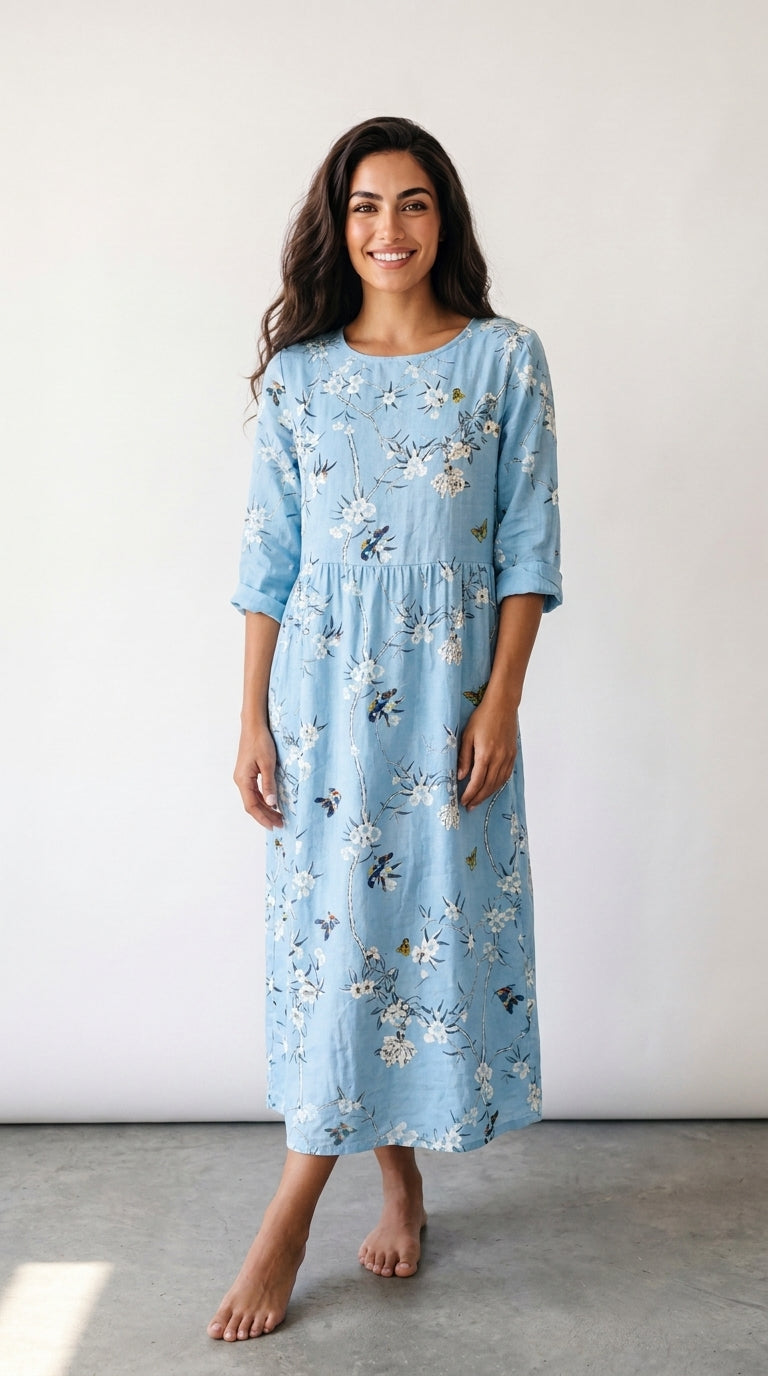 Lucia | Floral Print Casual Dress