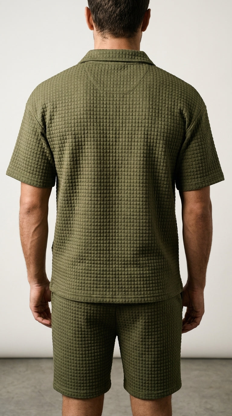 Knit Polo | Ensemble Polo & Short
