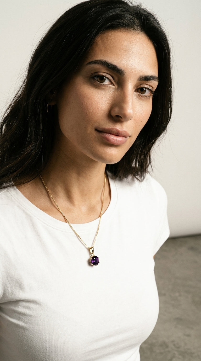 Crystal | Collier Diamant Or