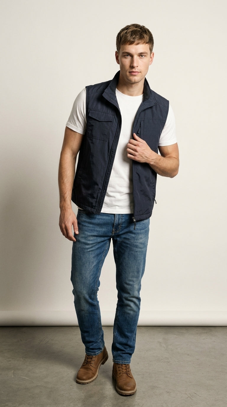 Alden | Lightweight Breathable Vest With Multifunction Pockets