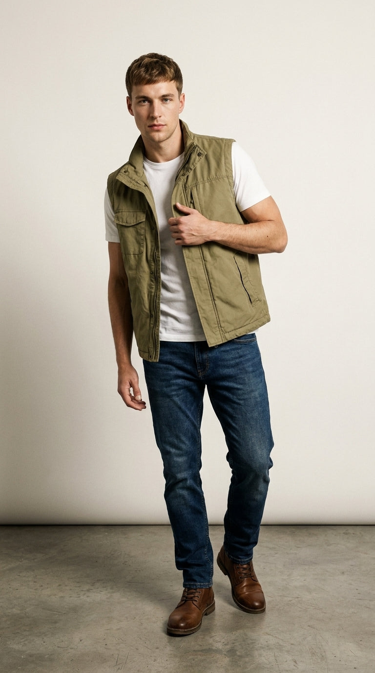 Alden | Lightweight Breathable Vest With Multifunction Pockets