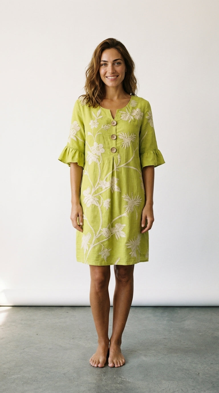 Amara | Floral Print Casual Dress