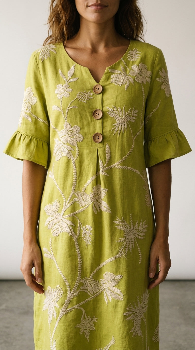 Amara | Floral Print Casual Dress