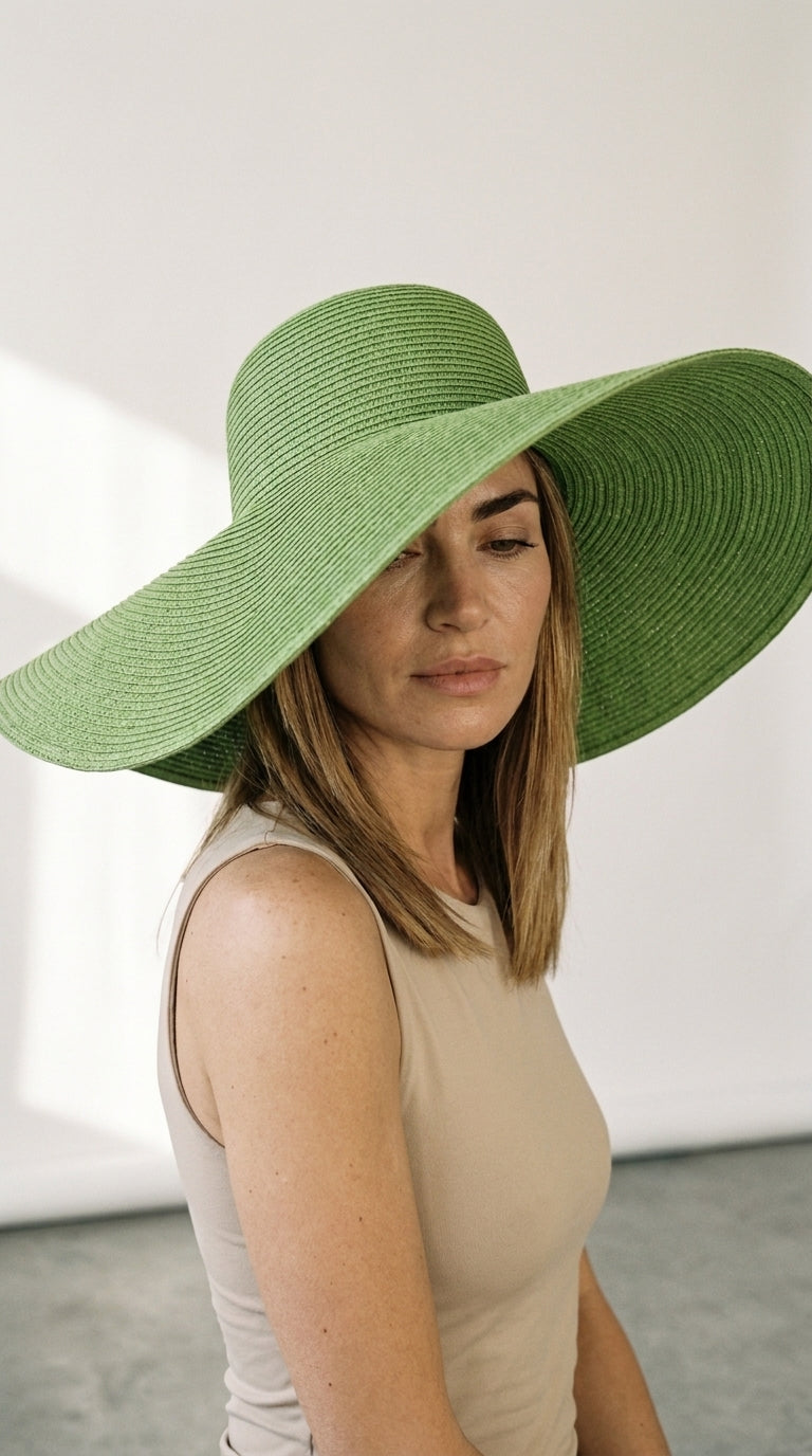 Riviera Noir | Chapeau Oversize