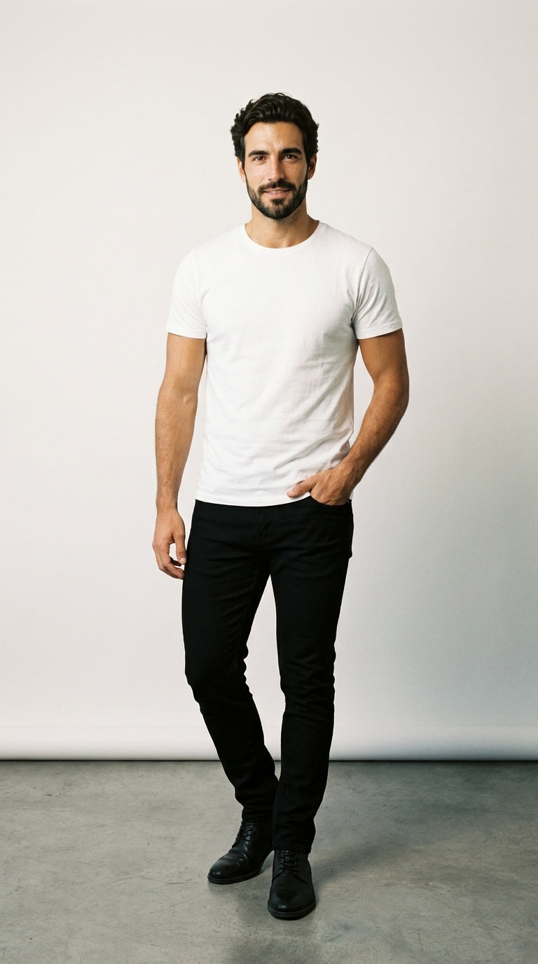 Classic Fit | Vintage Blue Denim Jeans