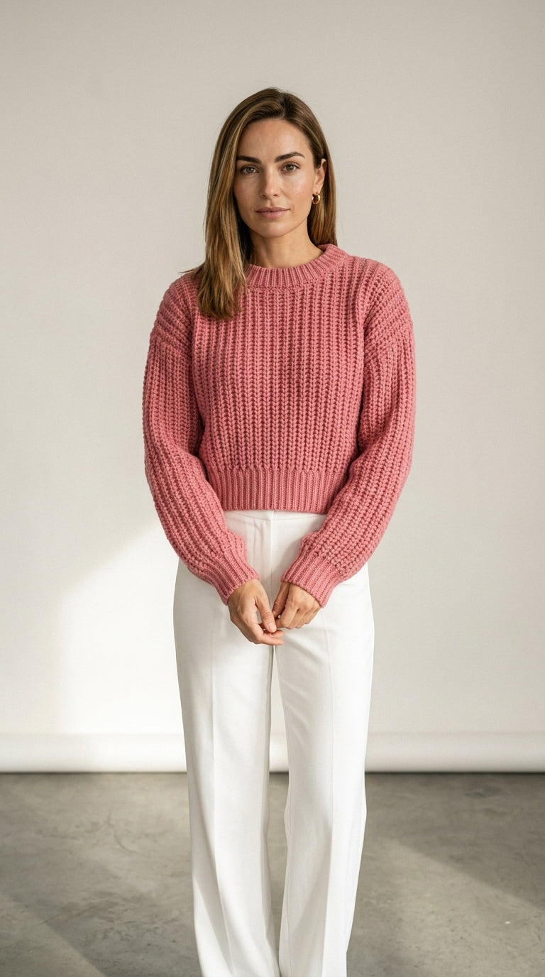 Soft Knit | Pull Torsadé