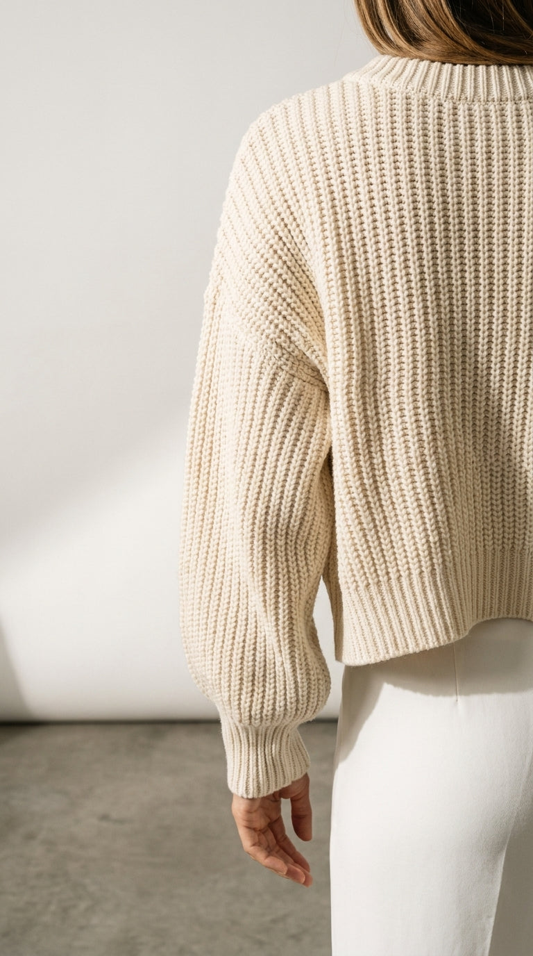 Soft Knit | Pull Torsadé