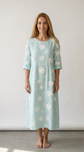 Marbella | Floral Print Casual Dress