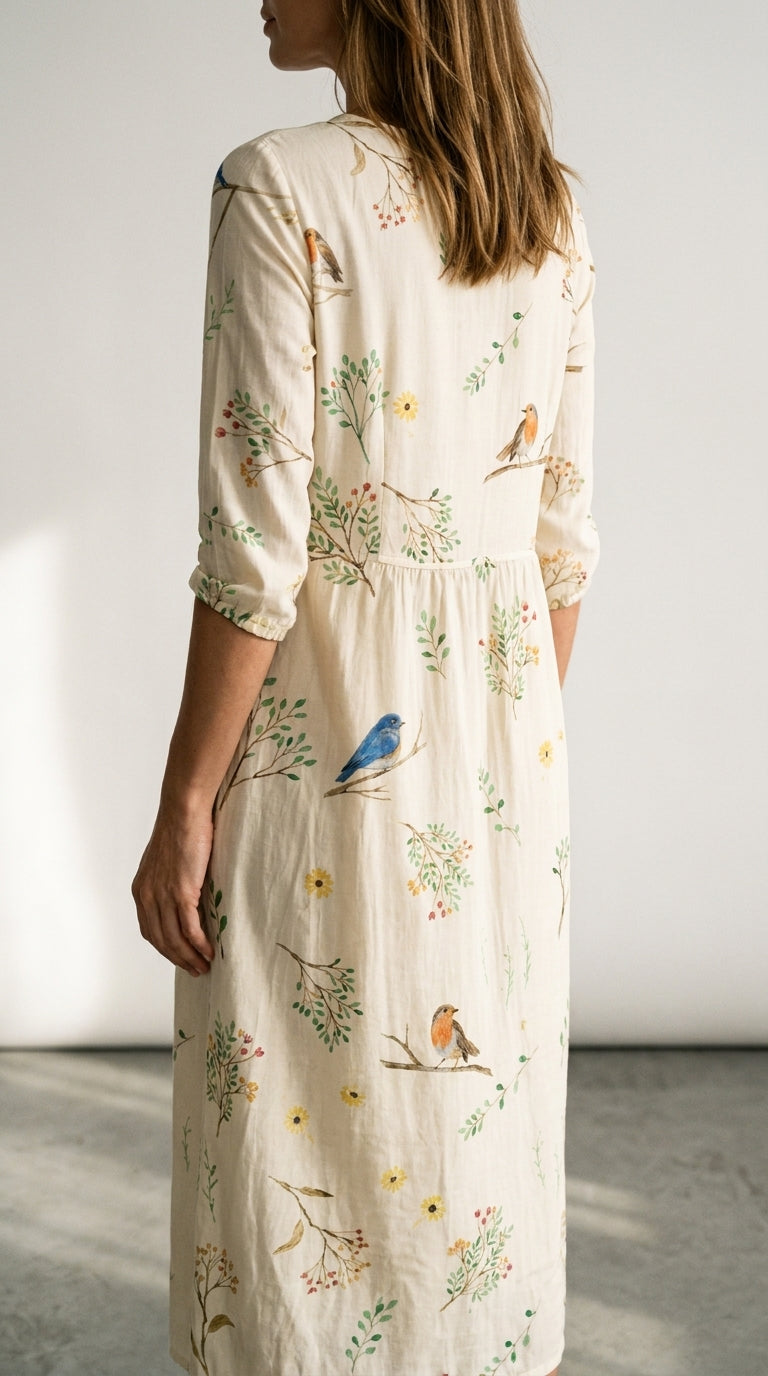 Elisa | Floral Print Casual Dress