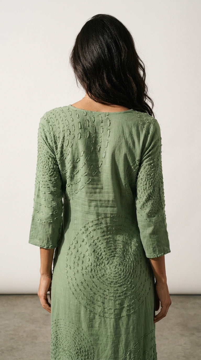 Nerea | Embroidered Casual Dress
