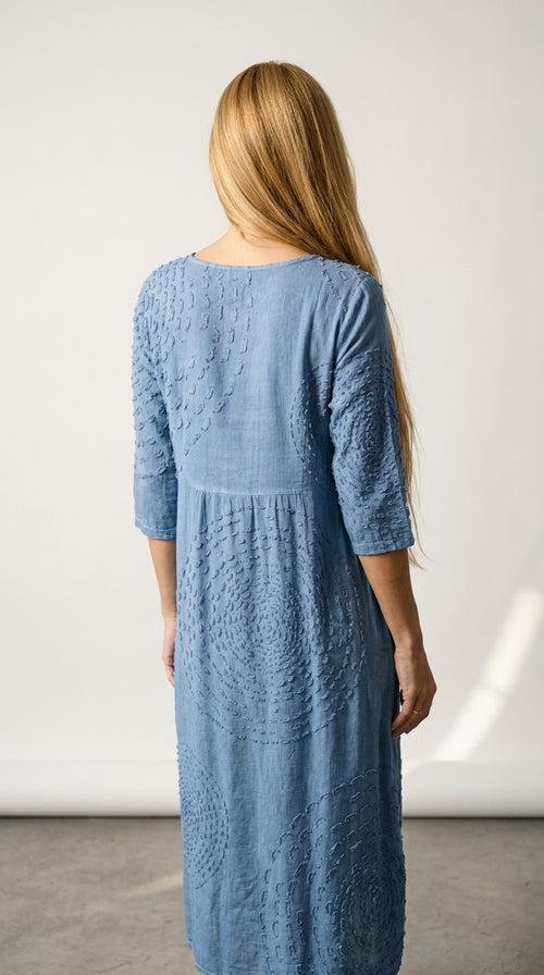 Bianca | Robe Casual Brodée