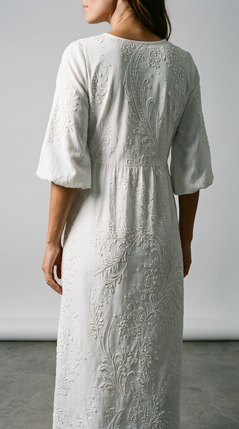 Alma | Floral Print Casual Dress