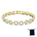 Luxury Pearl | Set joyería gold & crystal