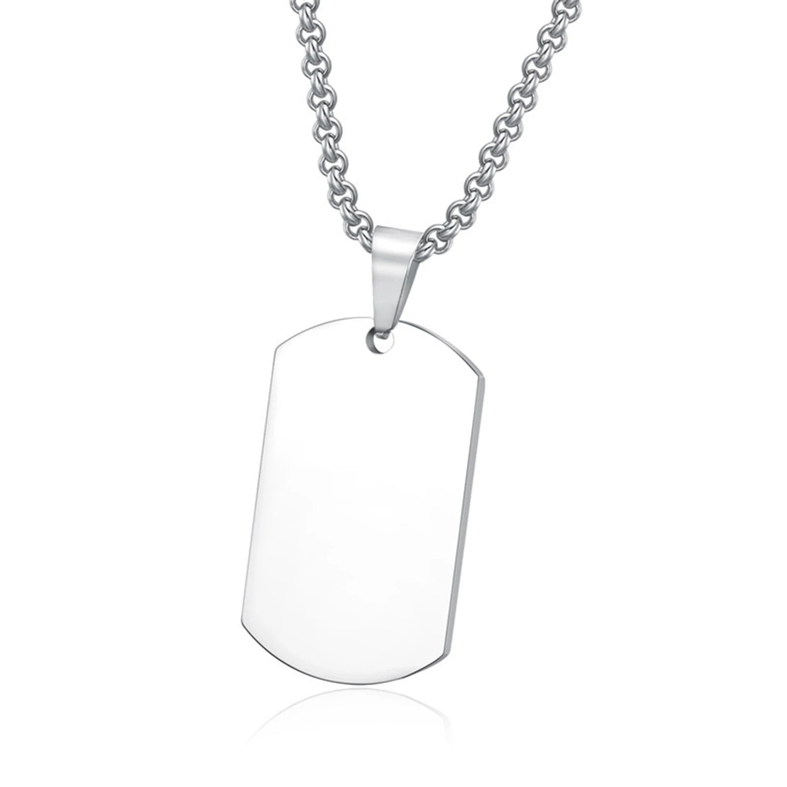 Minimal | Collar de placa en acero premium