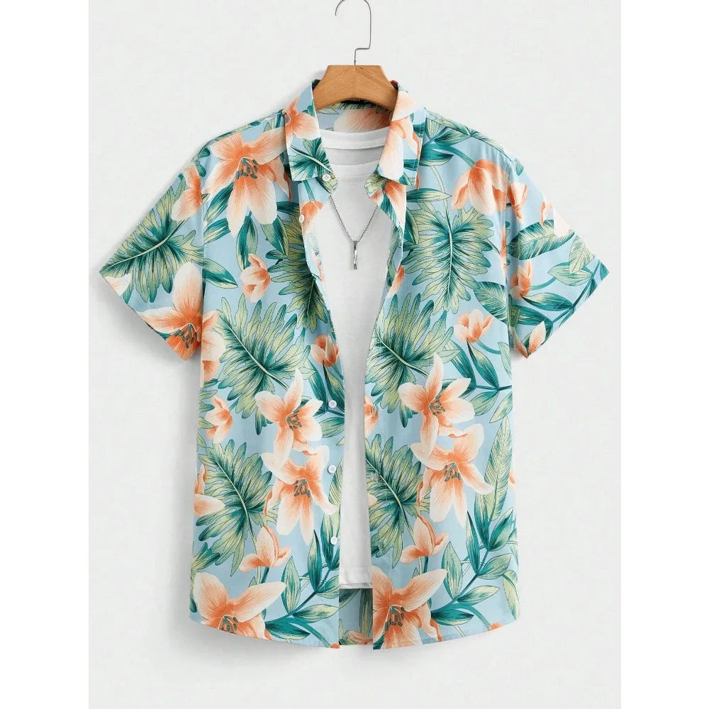 Palm Print | Camisa tropical