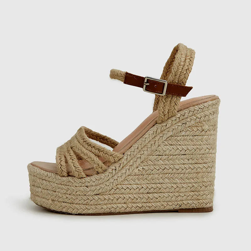 Jute | Platform Sandals