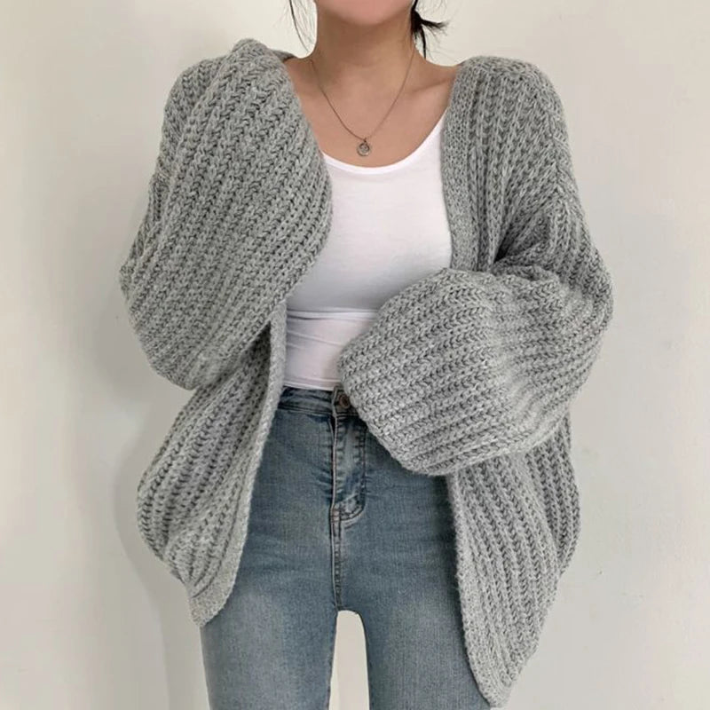 Cozy | Cardigan oversize de punto