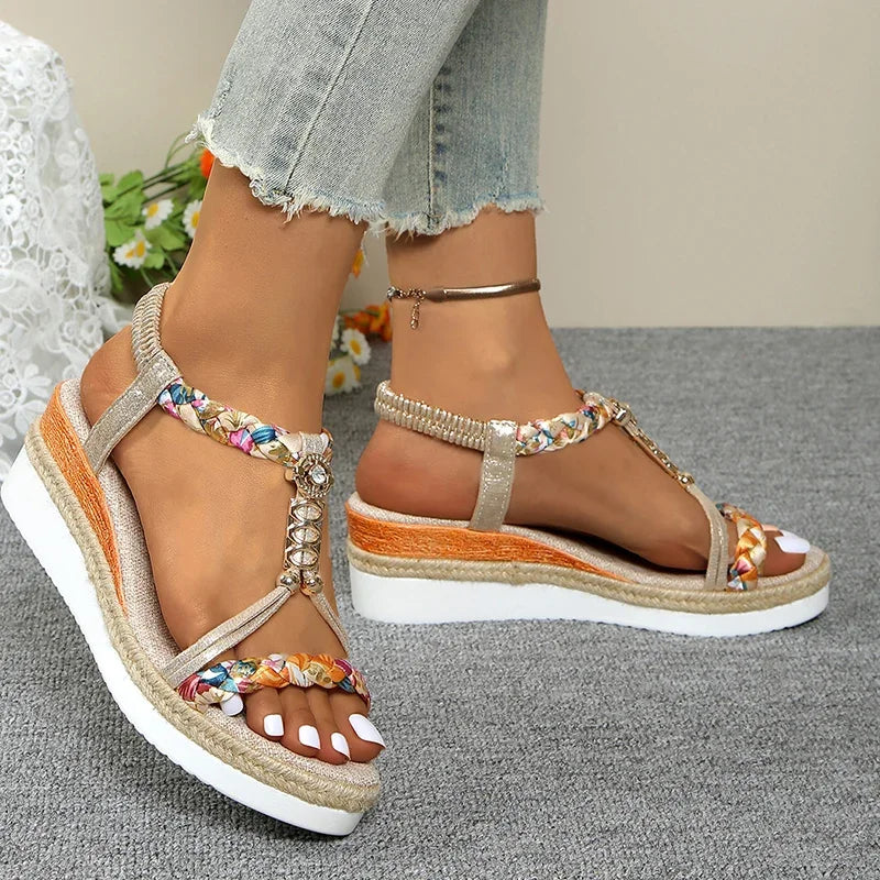 Boho Platform | Sandalias elevadas