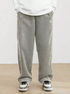 Sand | Pantalón wide leg de pana beige