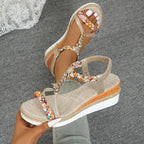 Boho Platform | Sandalias elevadas