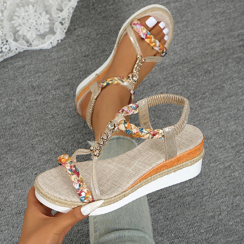 Boho Platform | Sandalias elevadas
