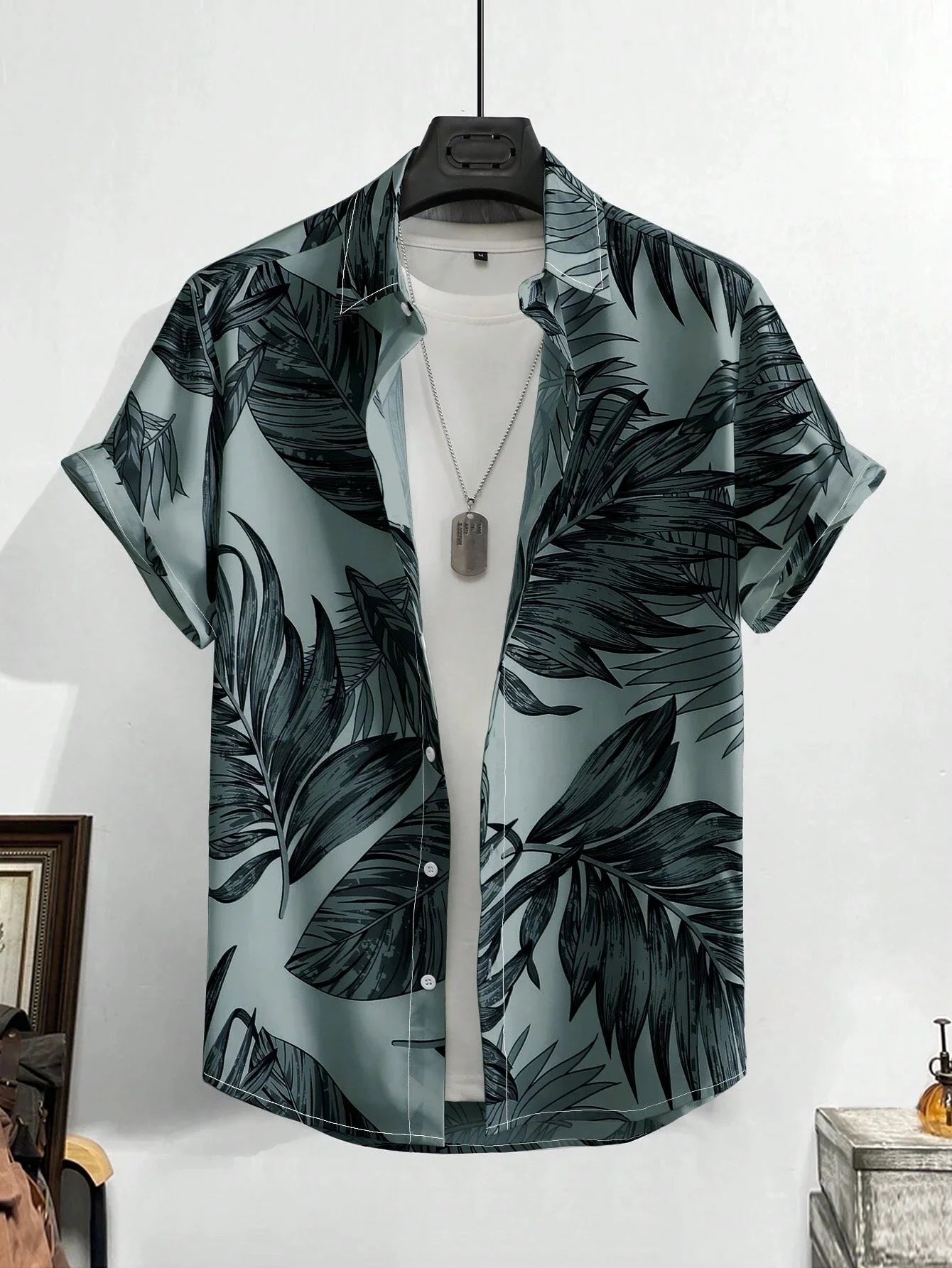 Palm Print | Camisa tropical