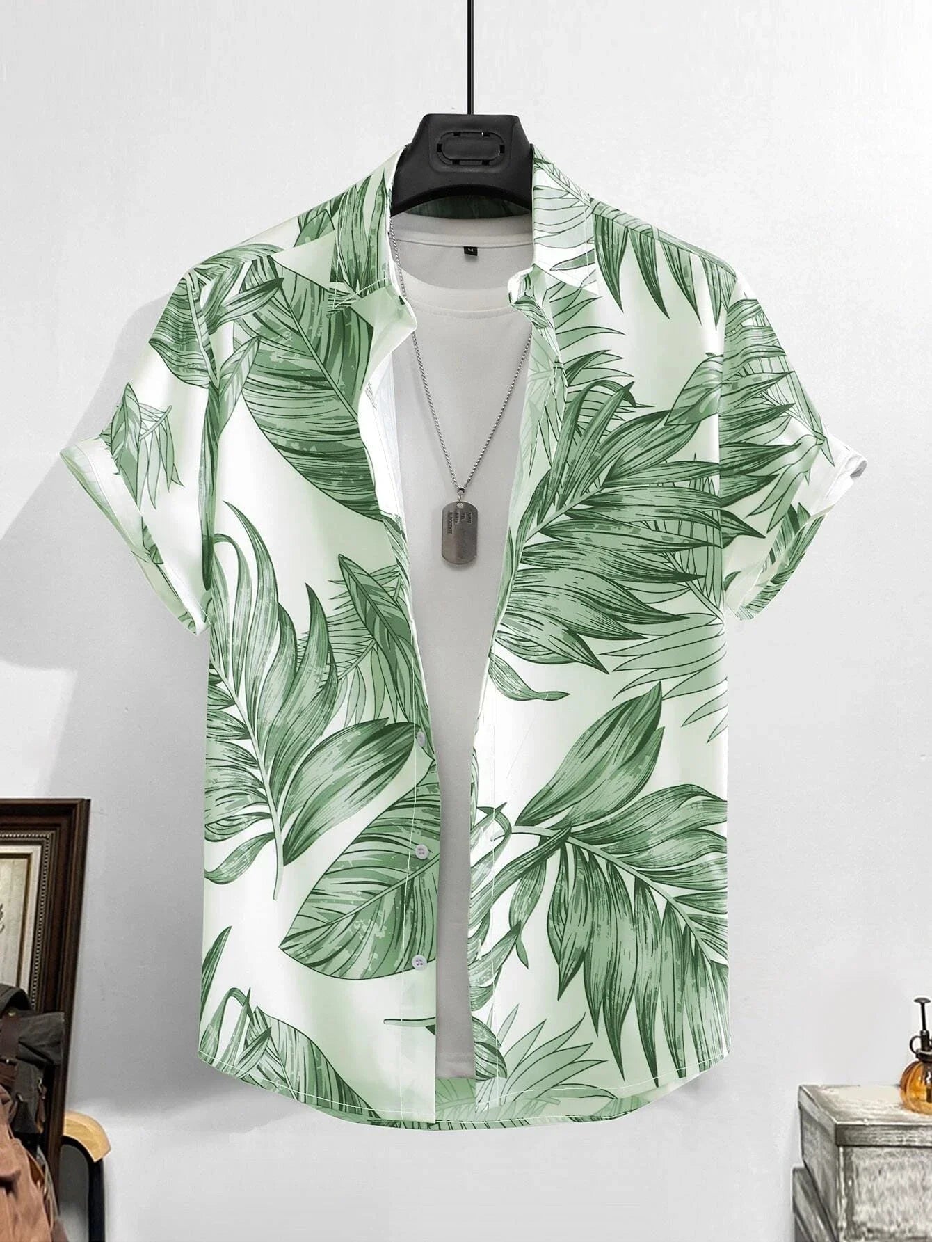 Palm Print | Camisa tropical