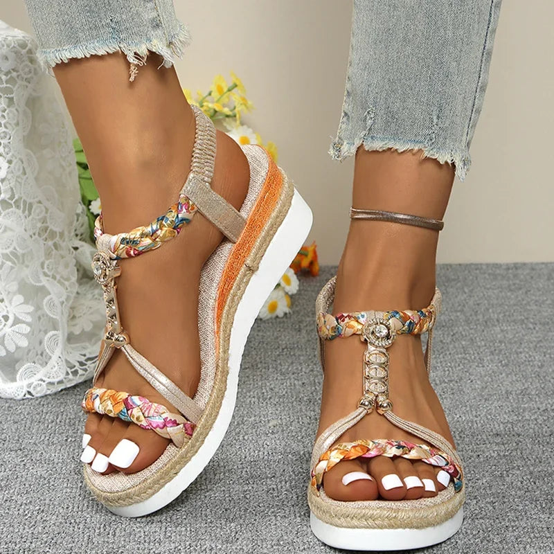 Boho Platform | Sandalias elevadas