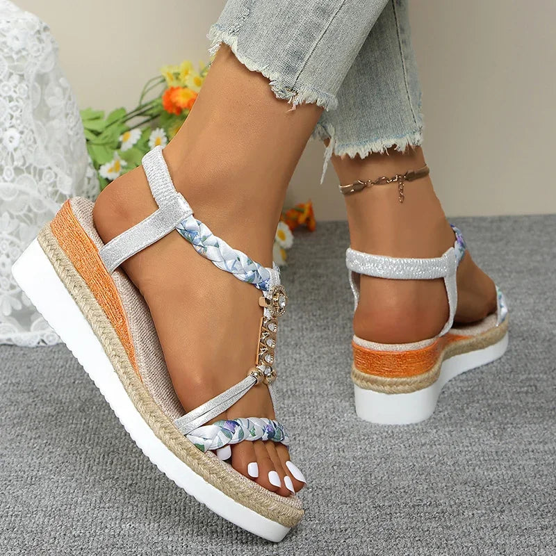 Boho Platform | Sandalias elevadas