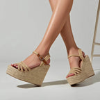 Yute | Sandalias plataforma