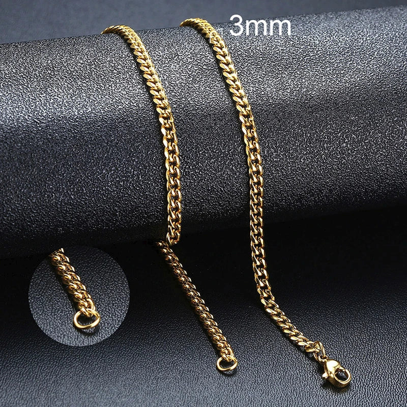 Cuban Link | Cadena de acero premium