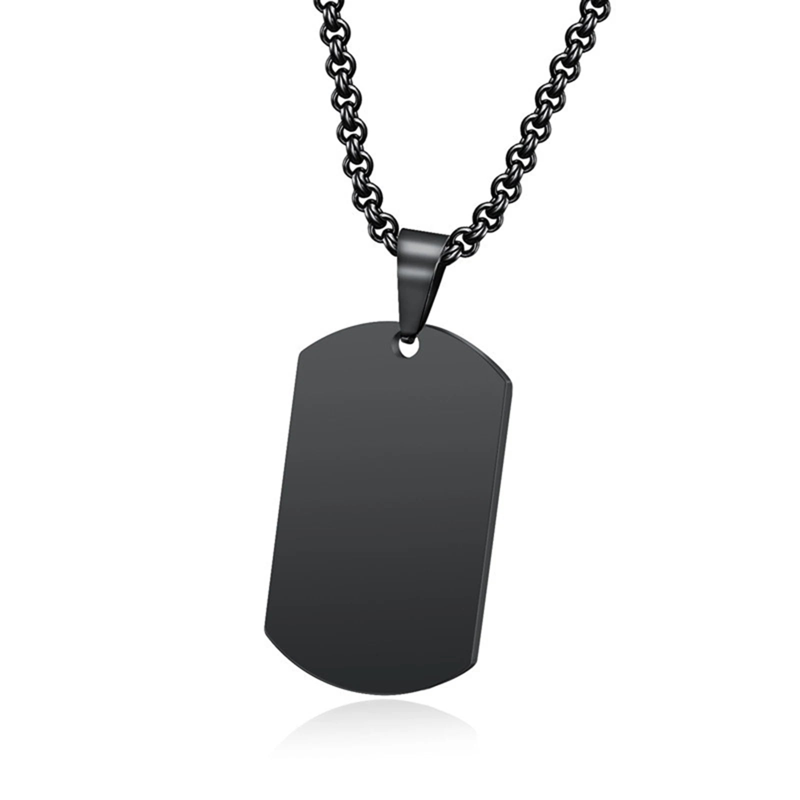Minimal | Collar de placa en acero premium