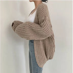 Cozy | Cardigan oversize de punto