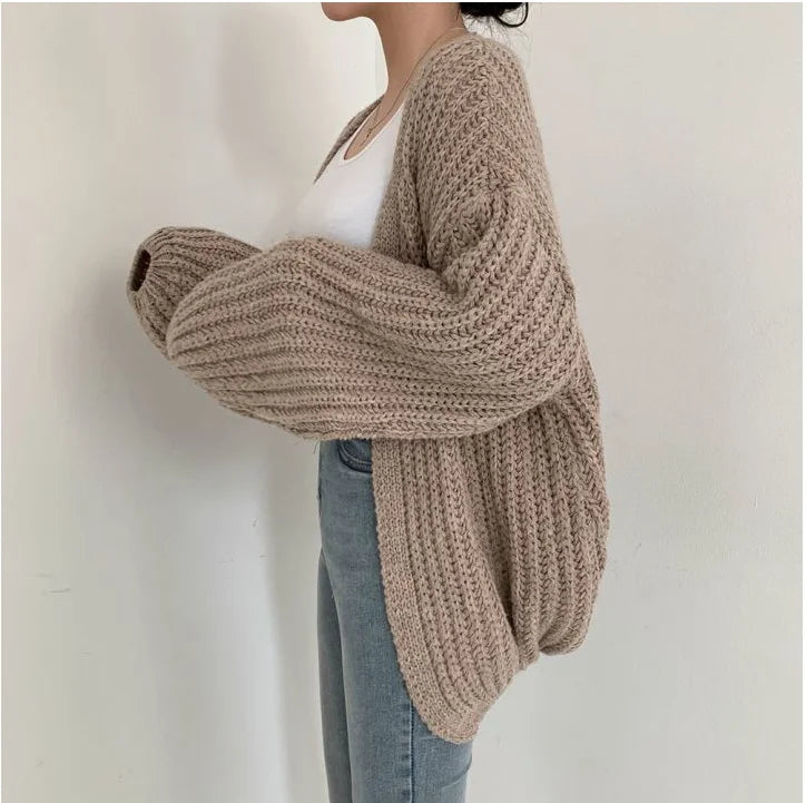 Cozy | Oversized Knit Cardigan
