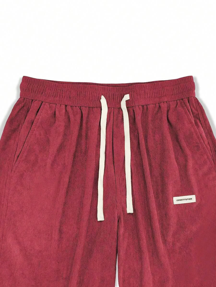 Sand | Pantalón wide leg de pana beige