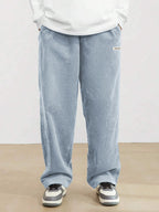 Sand | Pantalón wide leg de pana beige