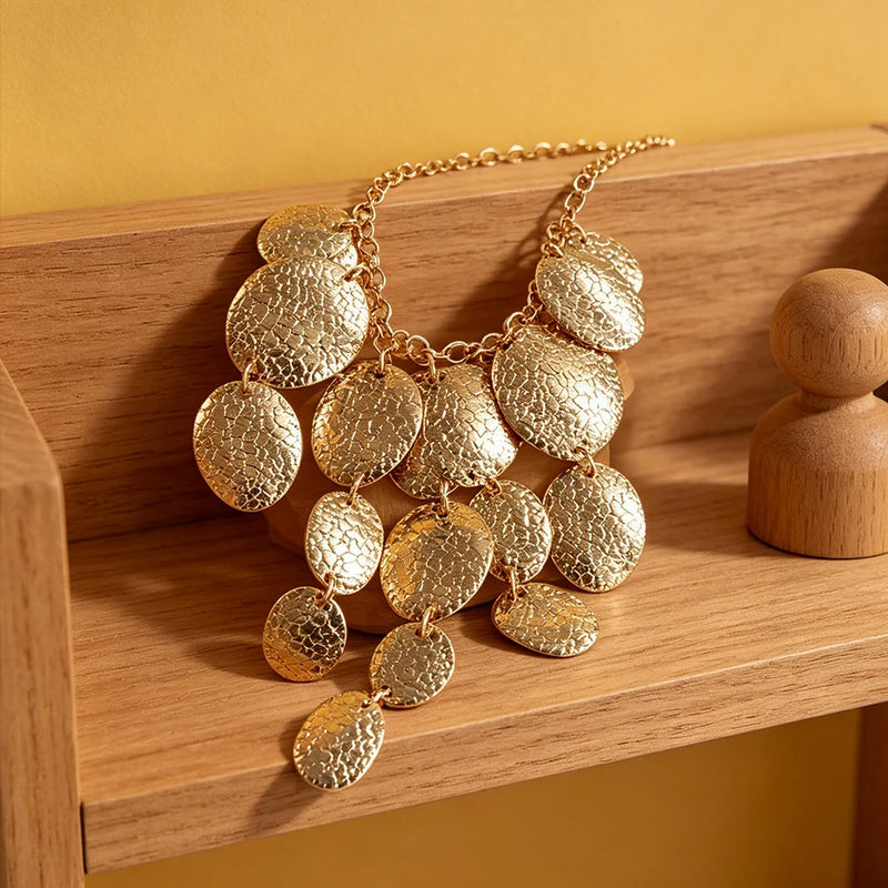 Gold Shell | Boho Multi-Layer Necklace
