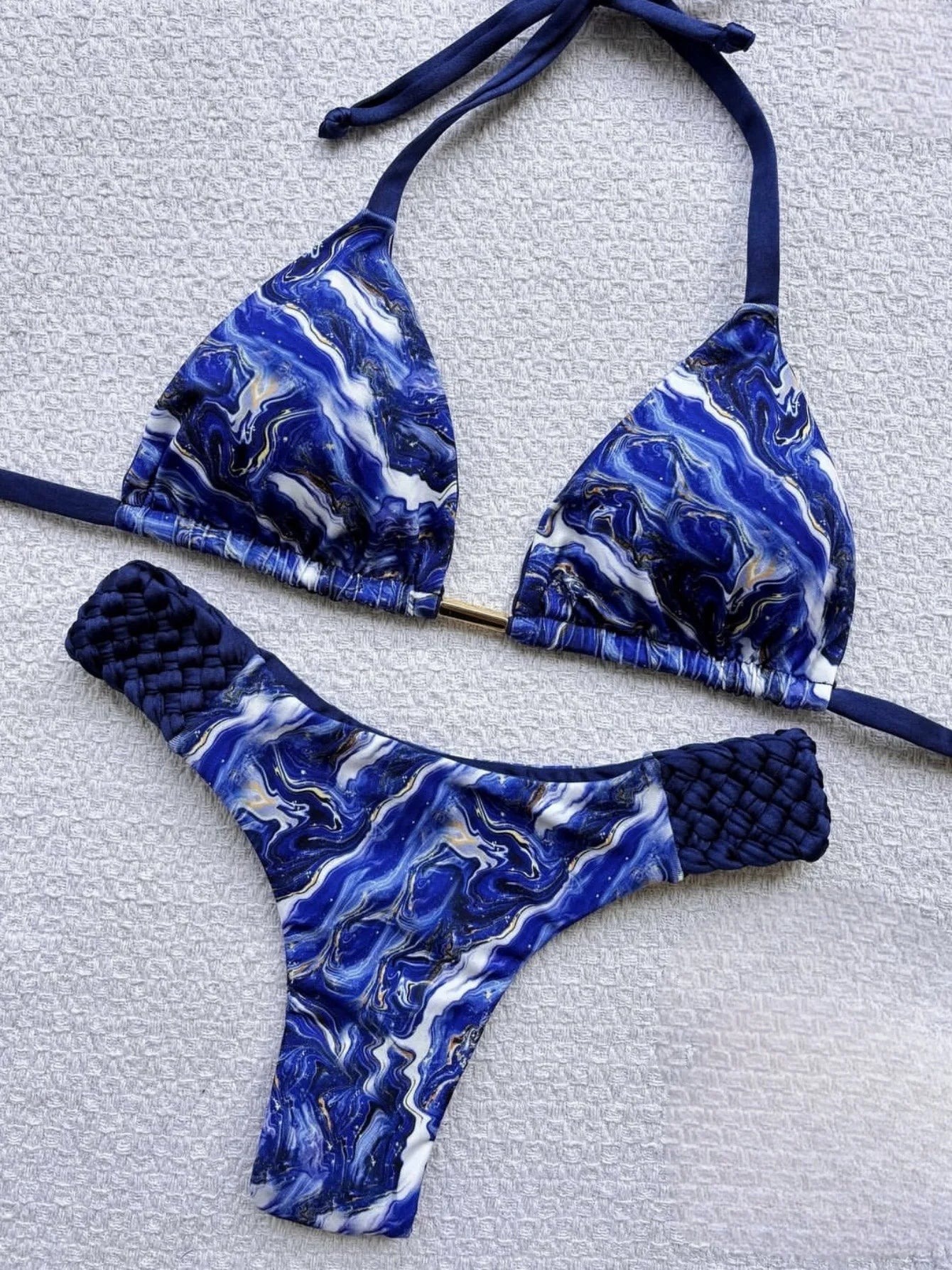 Gala | Orange Printed Bikini