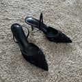 Slingback | Tacones bordados