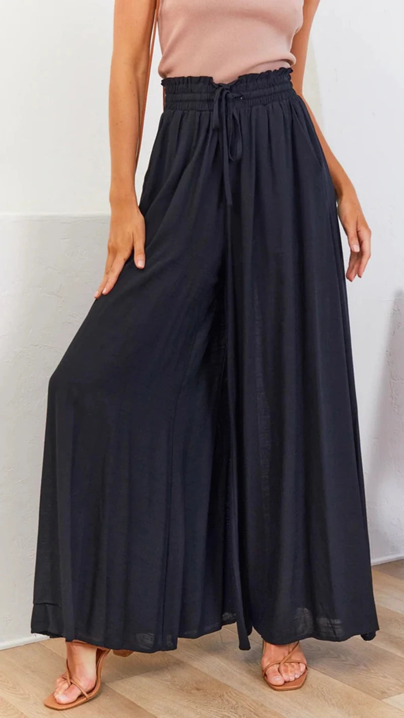 Palazzo | Pantalón de caída fluida