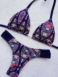 Gala | Orange Printed Bikini