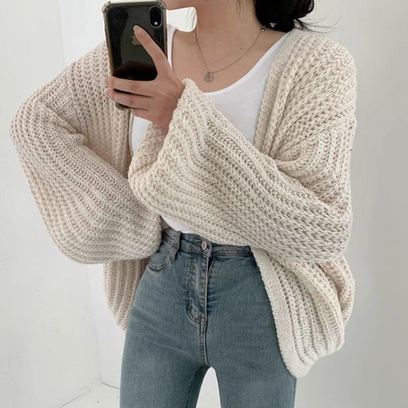Cozy | Cardigan oversize de punto