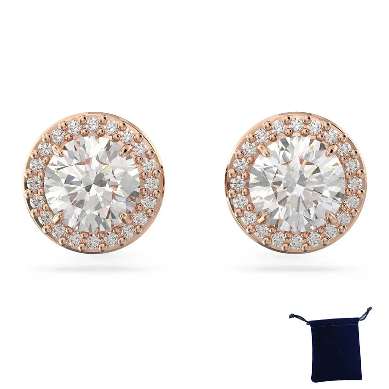 Luxury Pearl | Gold & Crystal Jewelry Set