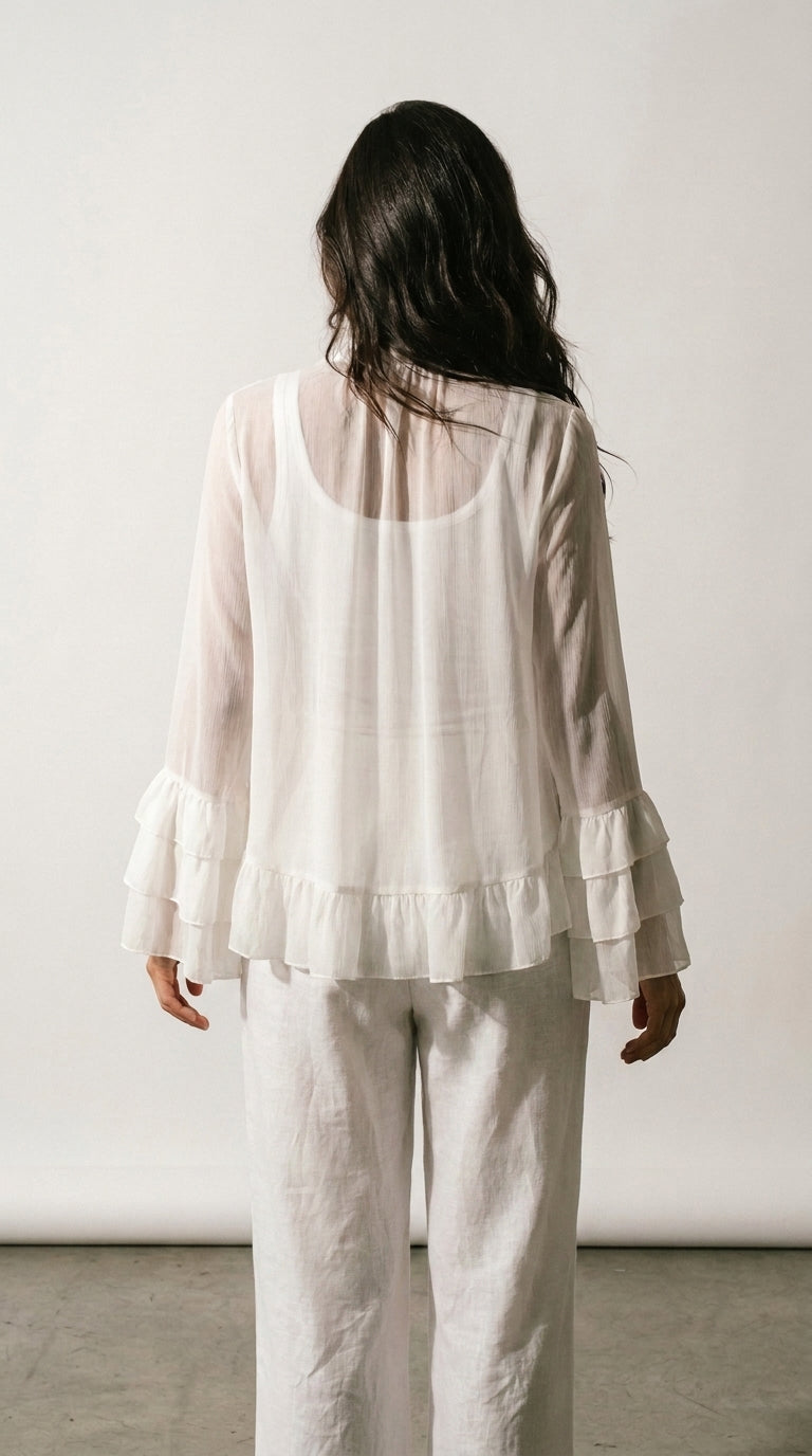Élan | Chemise Oversize en Mousseline