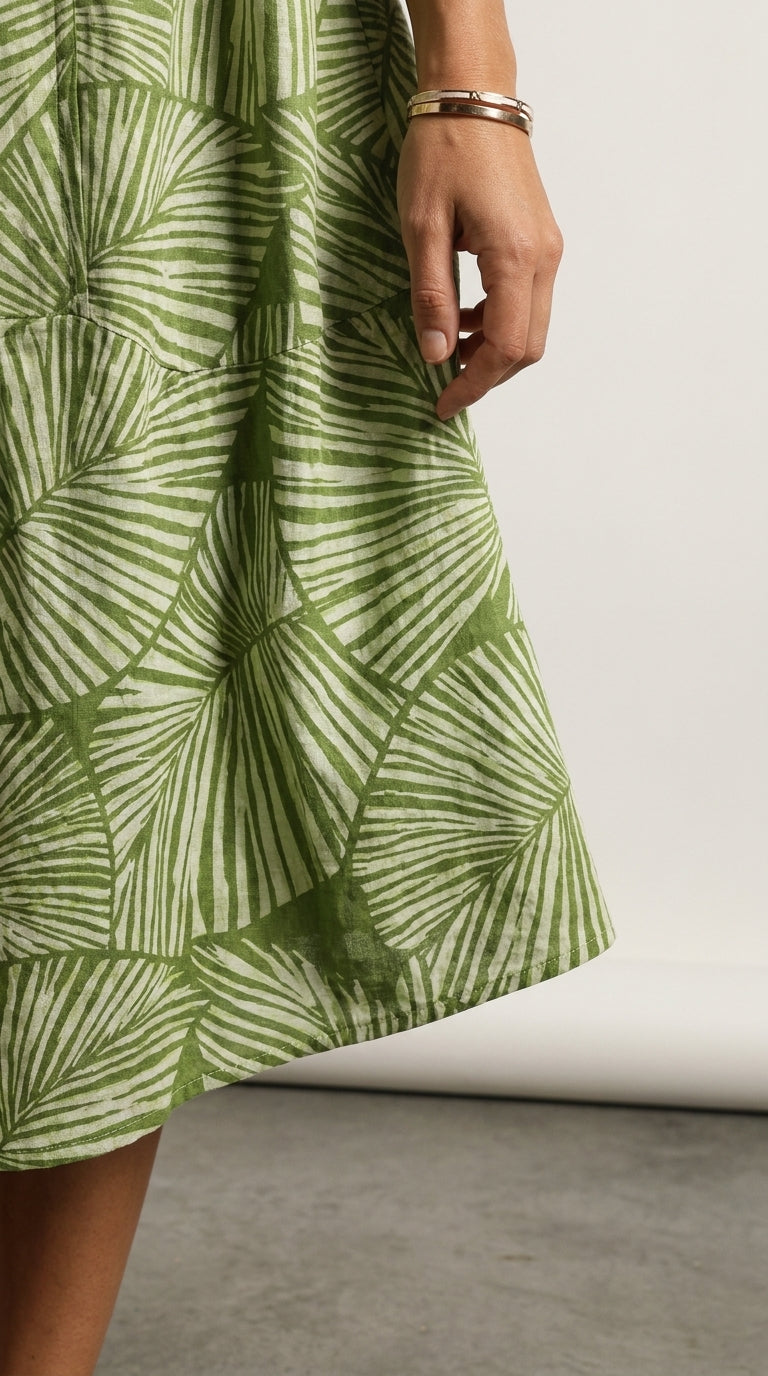 Ines | Floral Print Casual Dress