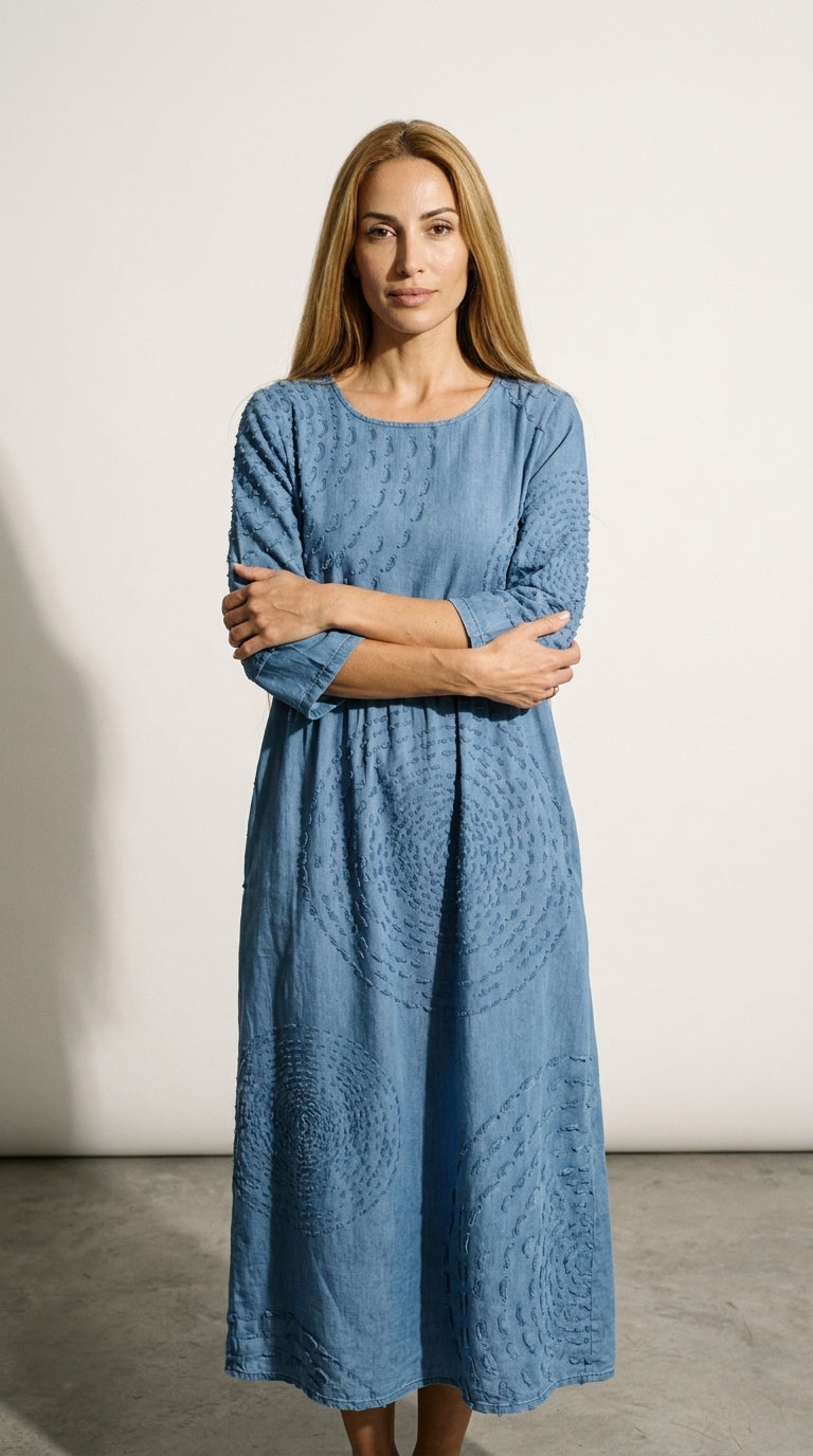 Bianca | Embroidered Casual Dress