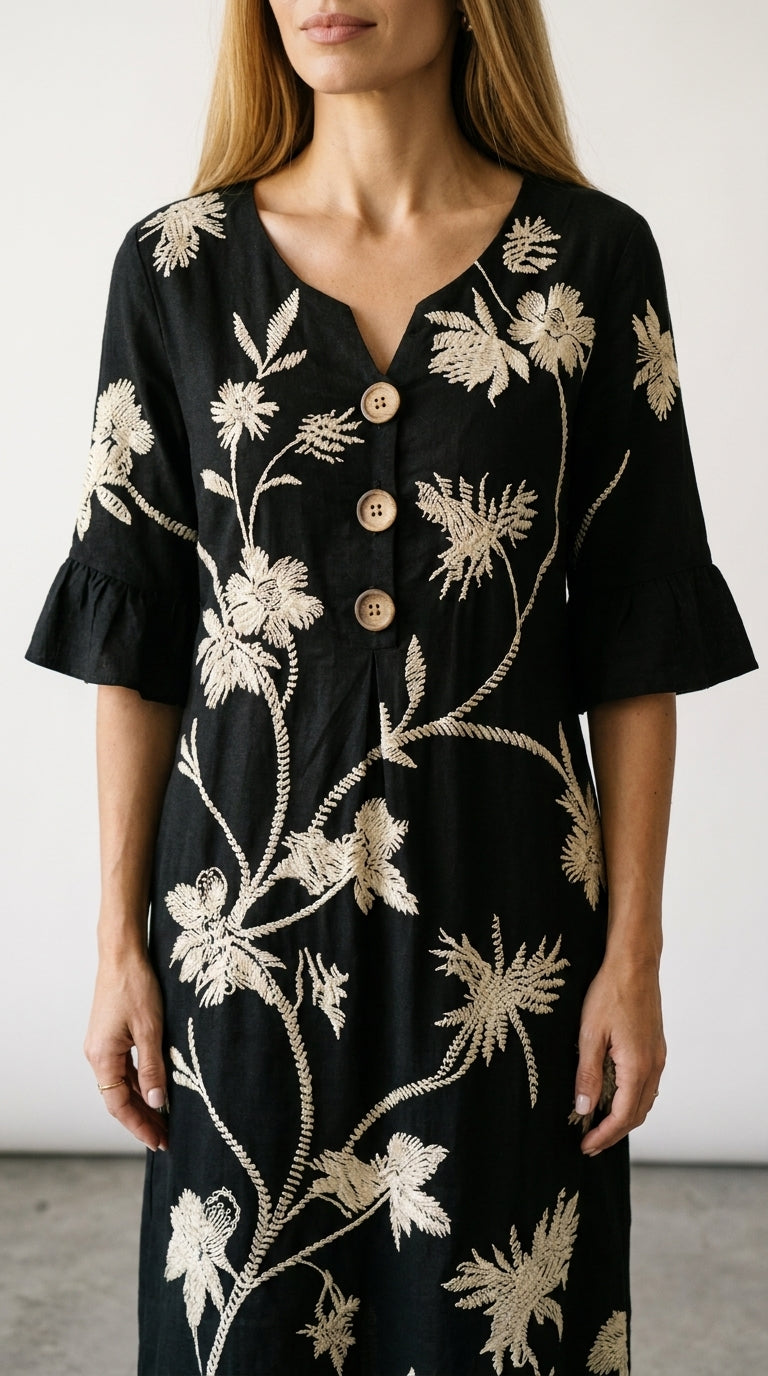 Isla | Floral Print Casual Dress