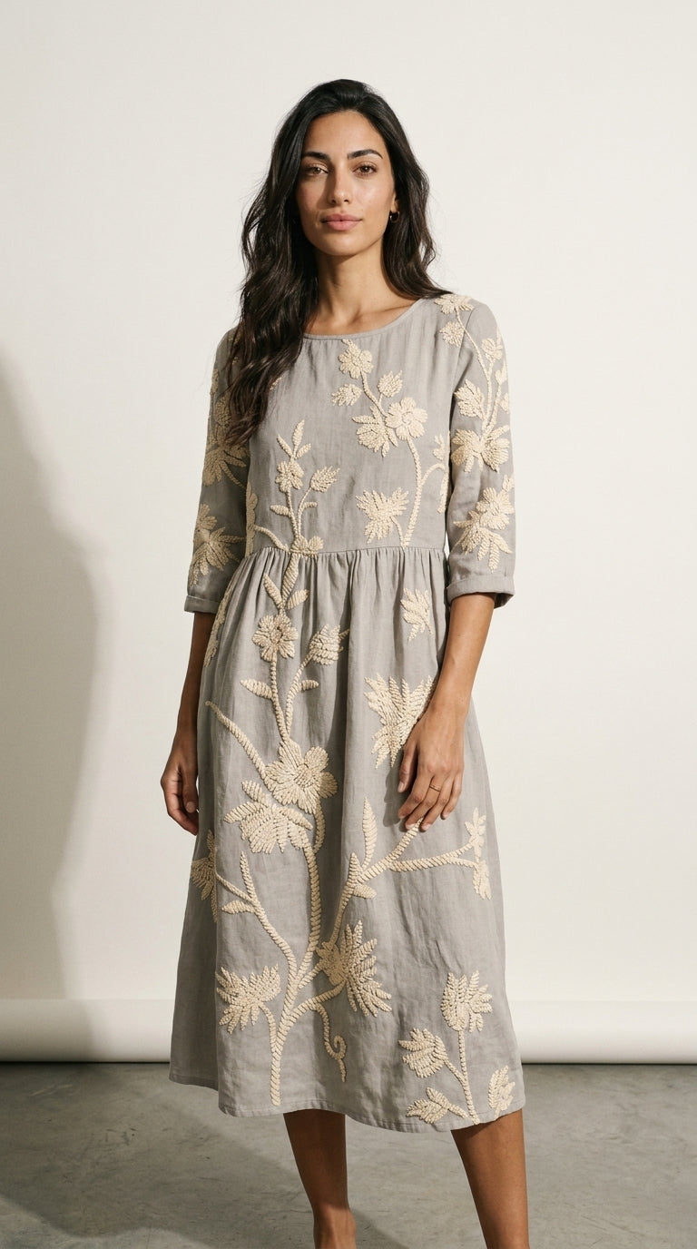 Mila | Floral Print Casual Dress