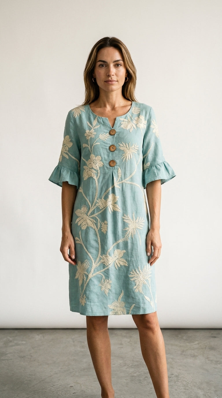 Marisol | Floral Print Casual Dress